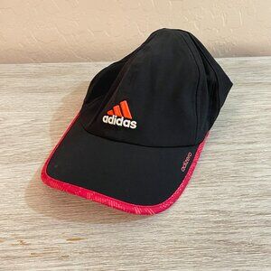 New Adidas Hat Cap Adizero Climacool Black Red Pink Multi NWT